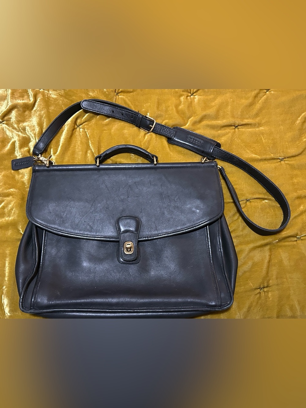 Vintage Coach Briefcase